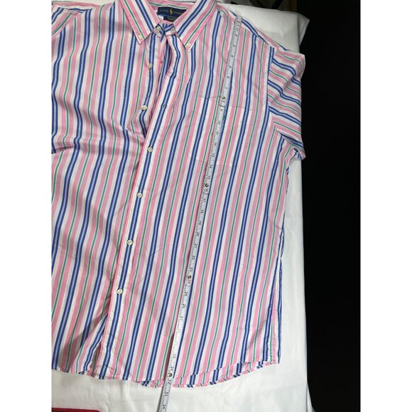 Ralph Lauren SKU 7541 Multicolor Striped Dress Shirt Size XXL - Picture 8 of 13